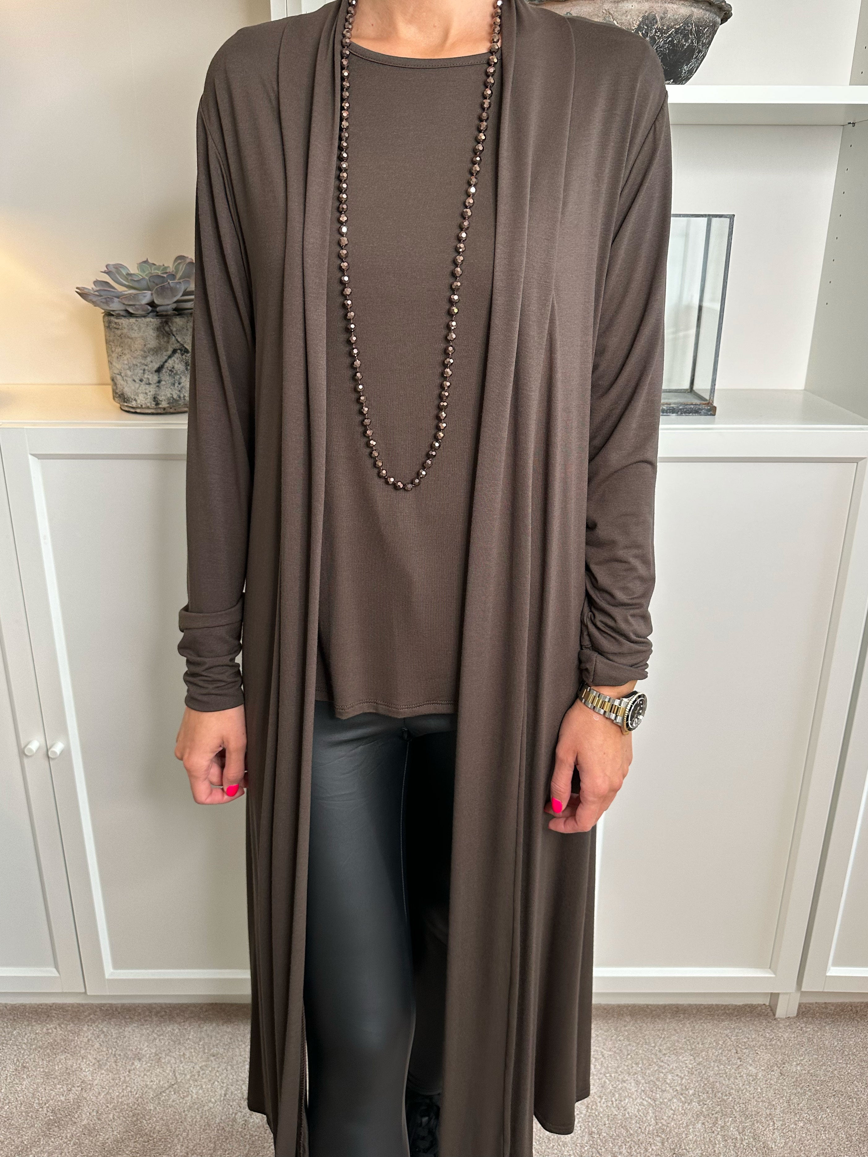 Mikkala - Lang basic cardigan (bestseller)